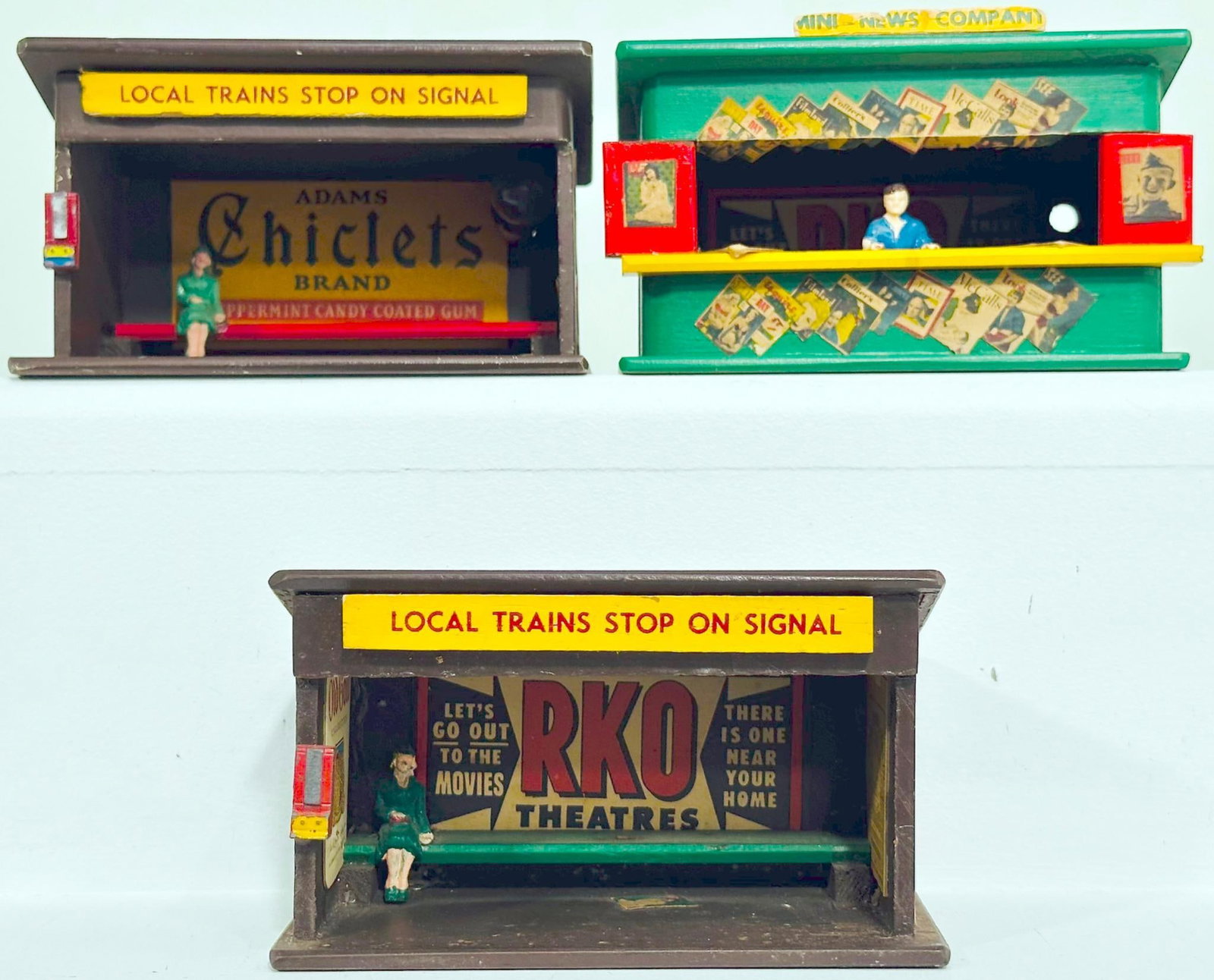 Mini - Craft Postwar S Gauge News and Frank Stand X3 (1 of 6)