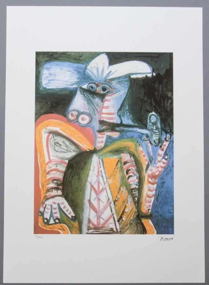 Pablo Picasso „Man With Pipe” (1 of 1)