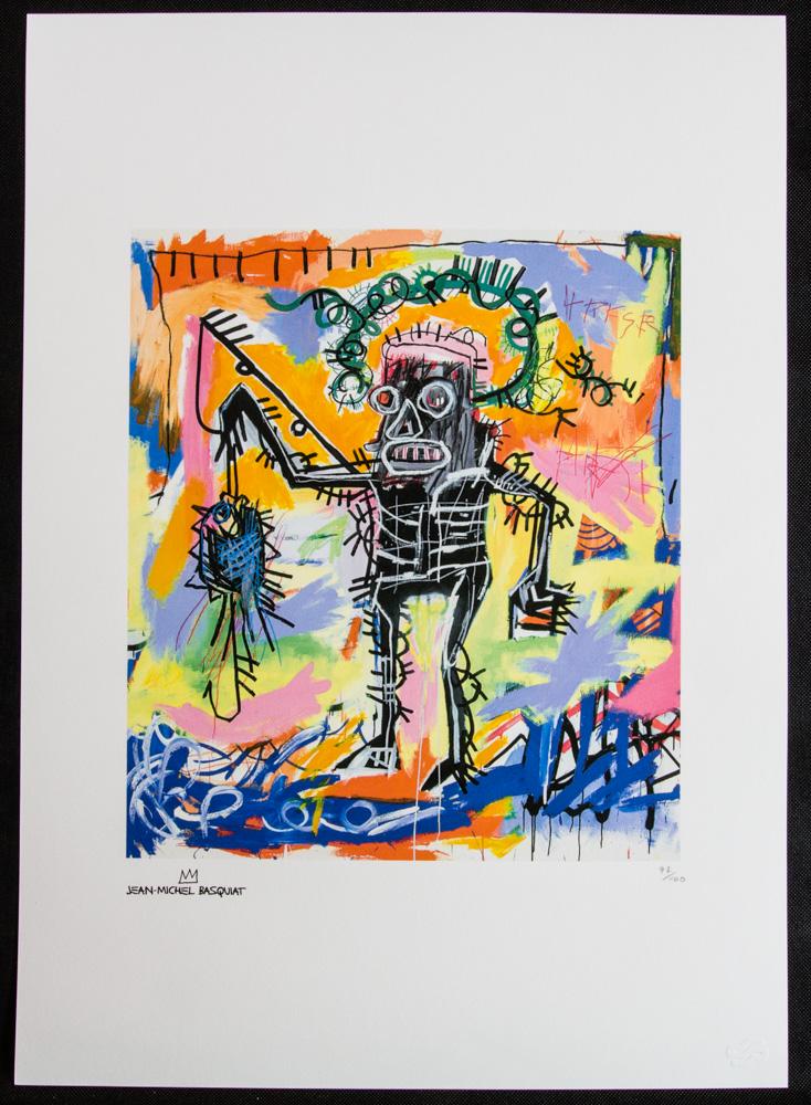Jean-Michel Basquiat "Fisher" (1 of 2)