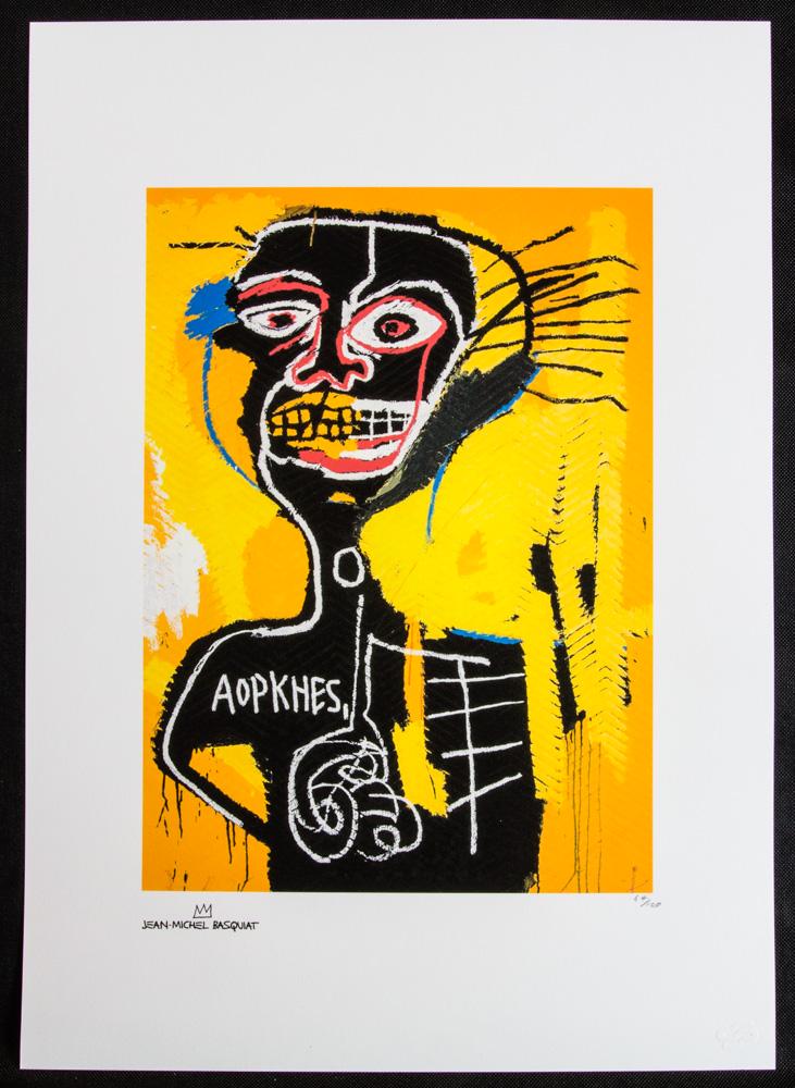 Jean-Michel Basquiat "Cabeza" (1 of 2)