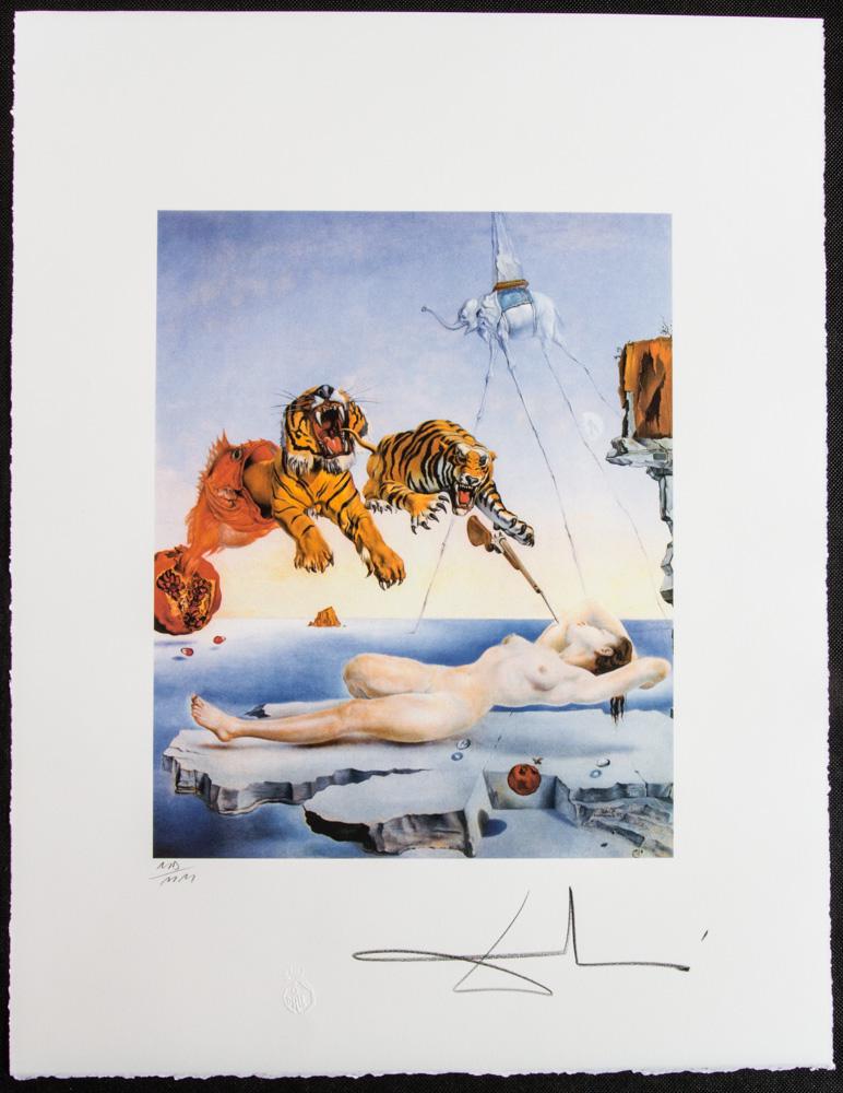 Salvador Dali "Dream Caused by the Flight" (1 of 2)