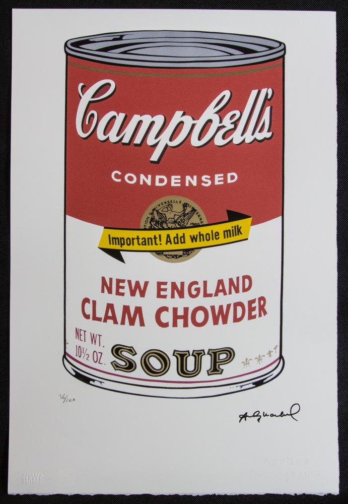 Andy Warhol "Campbell's Soup" (1 of 4)
