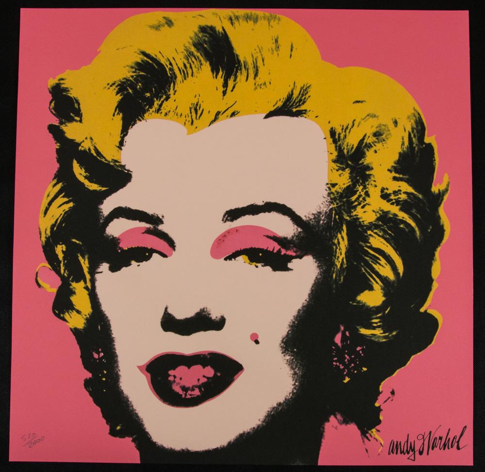 Andy Warhol "Marilyn Monroe" (1 of 2)