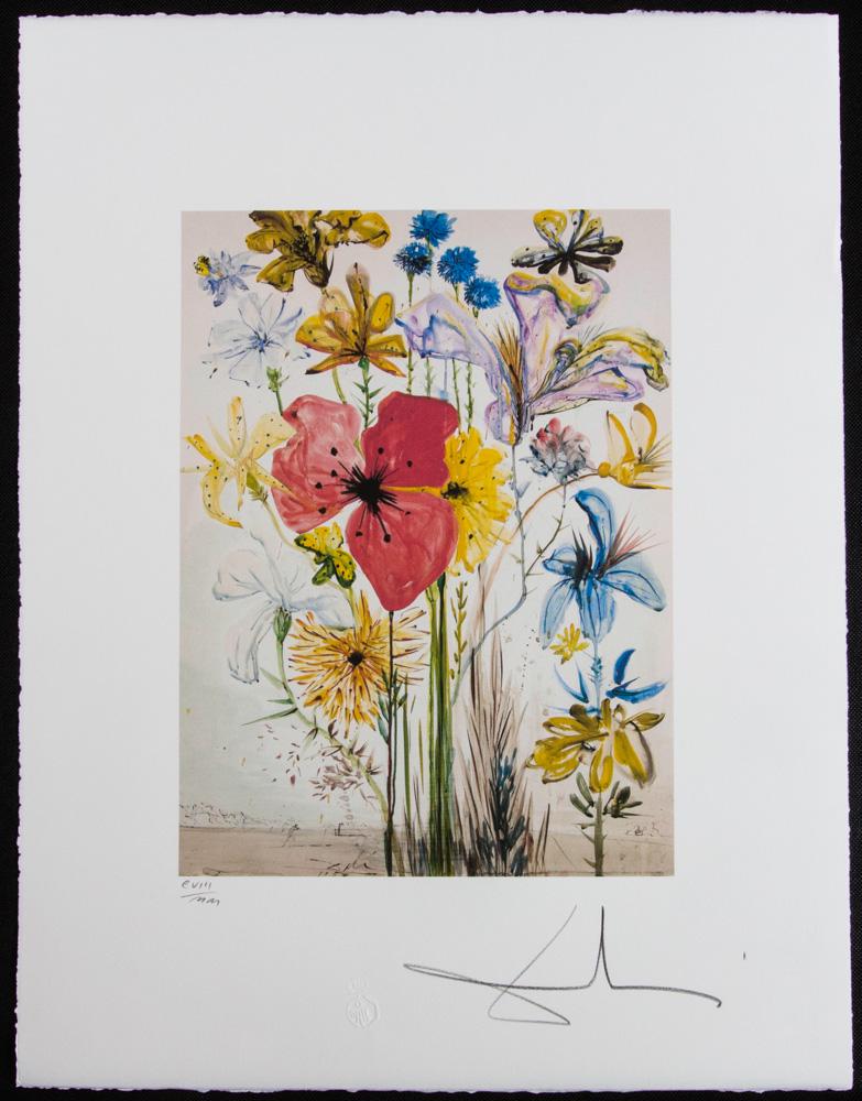 Salvador Dali "Summer Flowers..." (1 of 2)