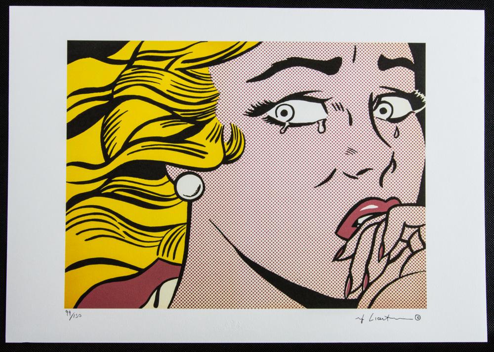 Roy Lichtenstein "Crying Girl" (1 of 4)