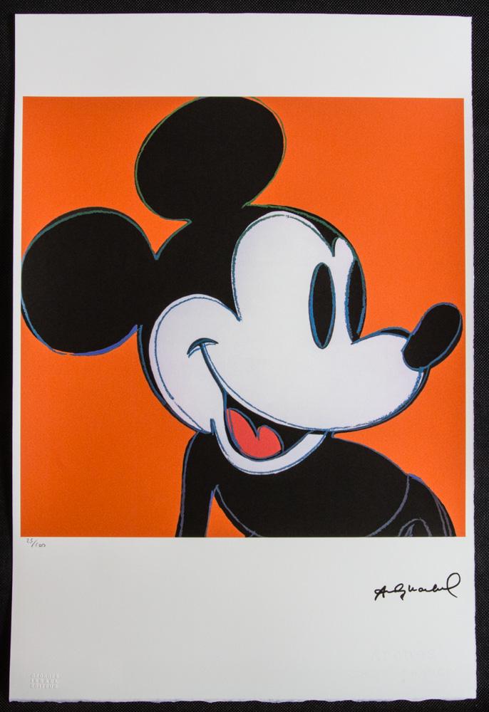 Andy Warhol "Mickey Mouse" (1 of 4)