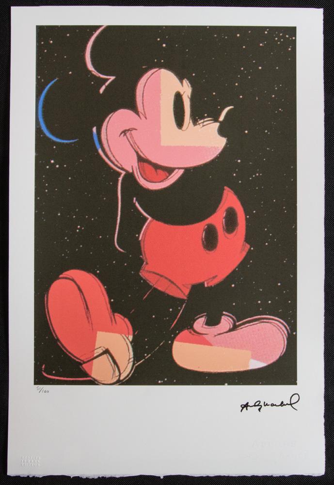 Andy Warhol "Mickey Mouse" (1 of 4)
