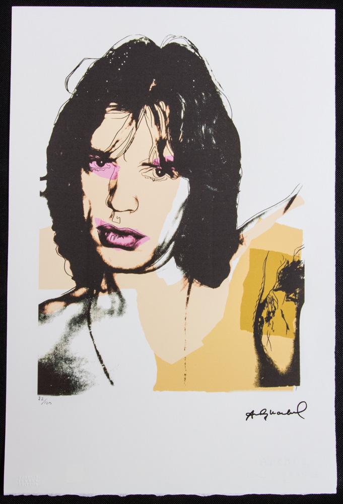 Andy Warhol "Mick Jagger" (1 of 4)