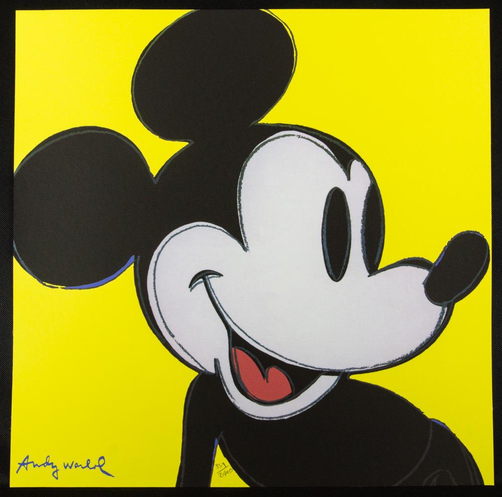 Andy Warhol "Mickey Mouse" (1 of 2)