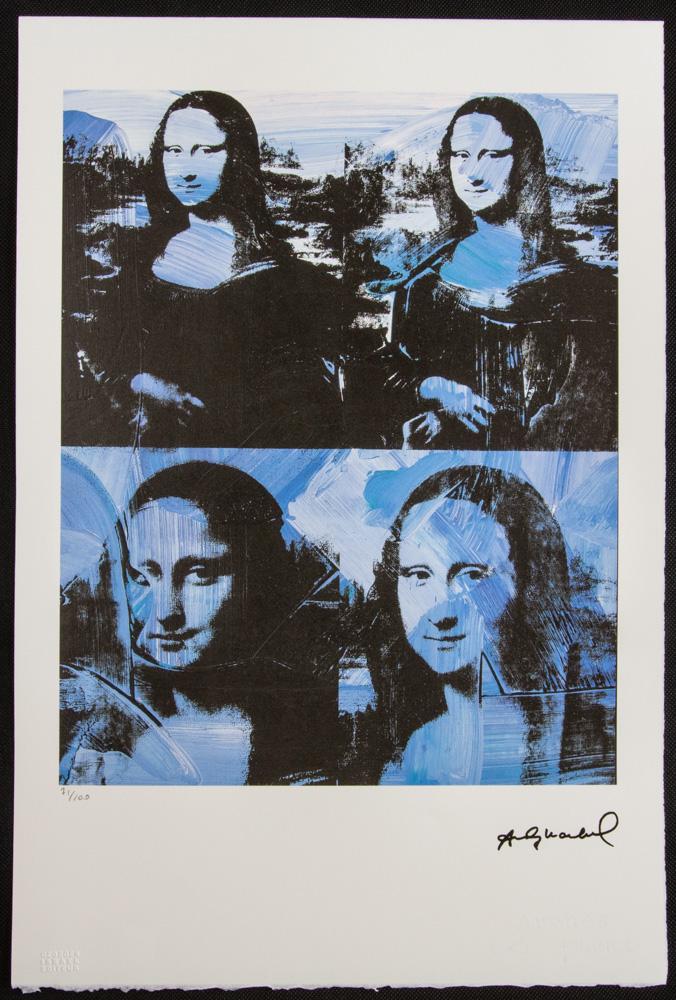 Andy Warhol "Mona Lisa" (1 of 4)