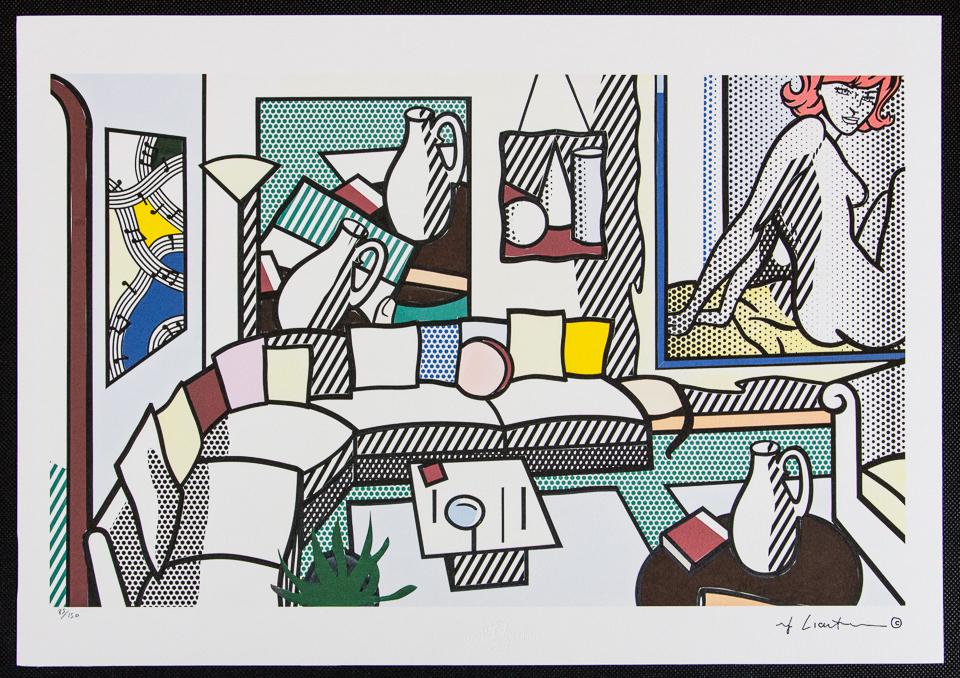 Roy Lichtenstein "Interior: Perfect Pitcher" (1 of 6)