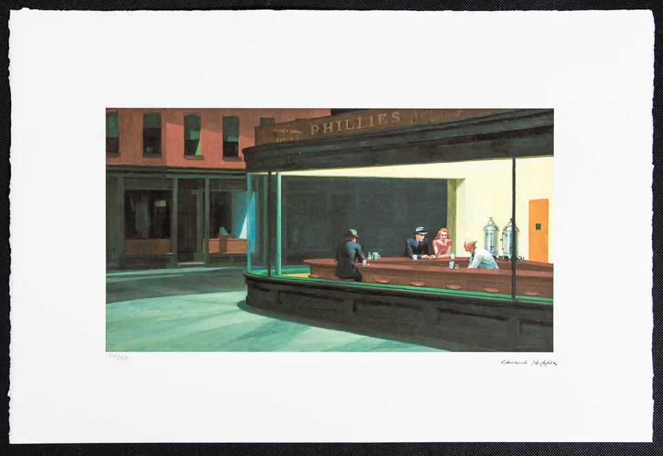 Edward Hopper "Nighthawks" (1 of 5)