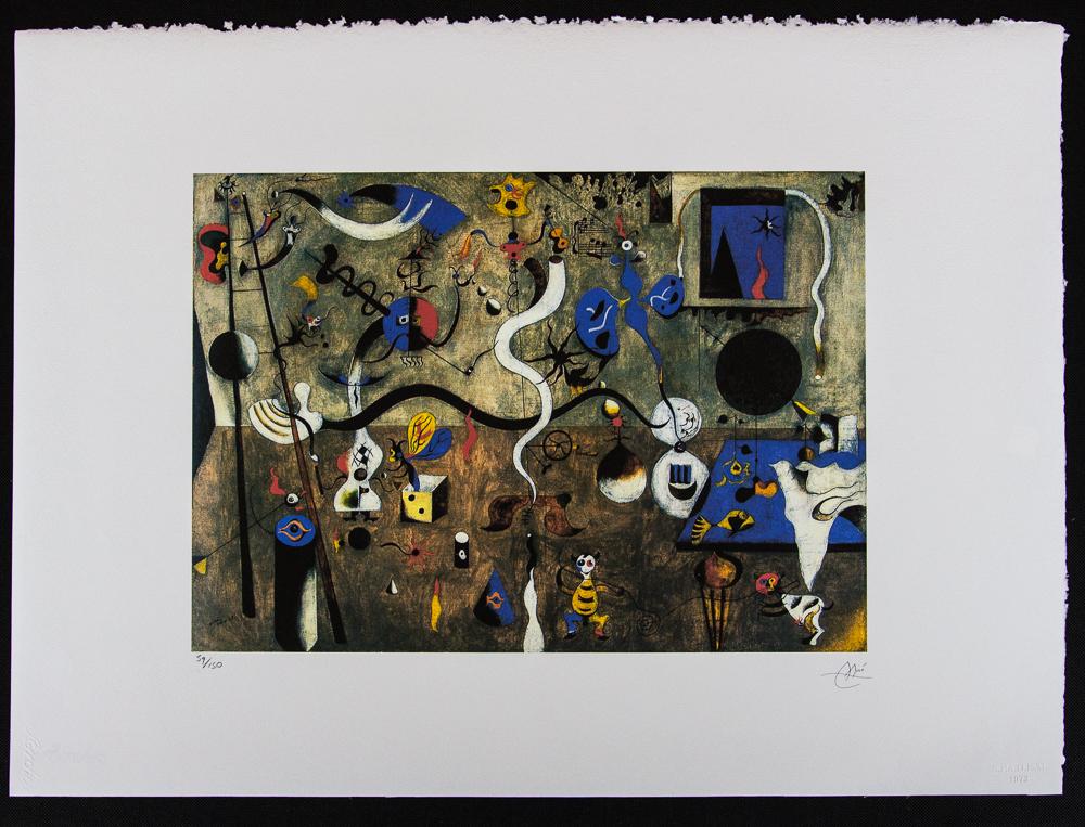 Joan Miro "Harlequin's Carnival" (1 of 6)