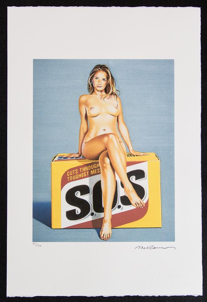 Mel Ramos "S.O.S." (1 of 5)