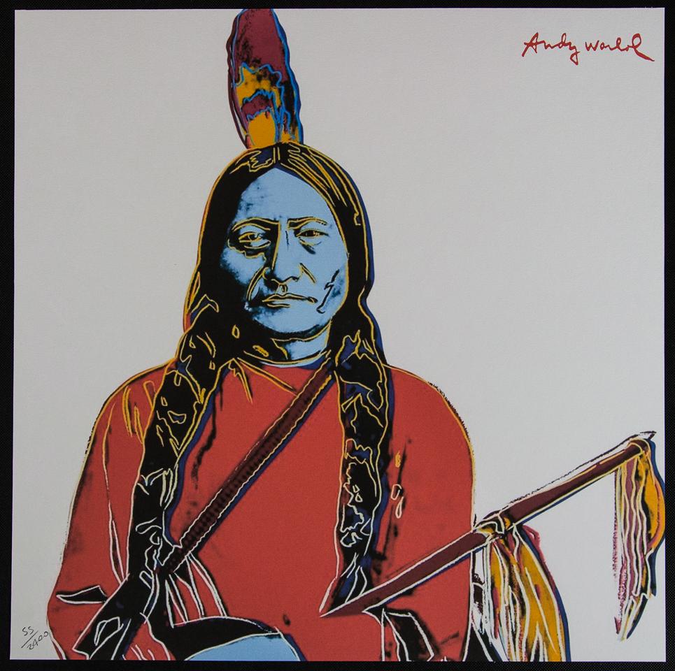 Andy Warhol "Sitting Bull" (1 of 4)