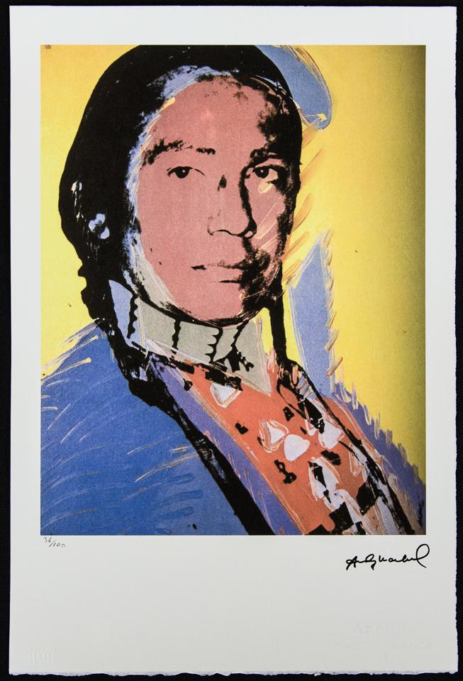 Andy Warhol "The American Indian" (1 of 5)