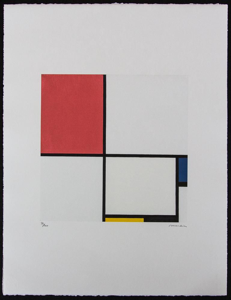 Piet Mondrian "Composition III..." (1 of 5)