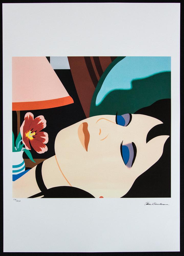 Tom Wesselmann "Cynthia In The Bedroom": Tom Wesselmann (after) „Cynthia In The Bedroom" offset lithography, limited edition of 450, sheet size 50 x 70 cm, plate signed bottom right, numbered with pencil bottom left 216/450, cotton pap