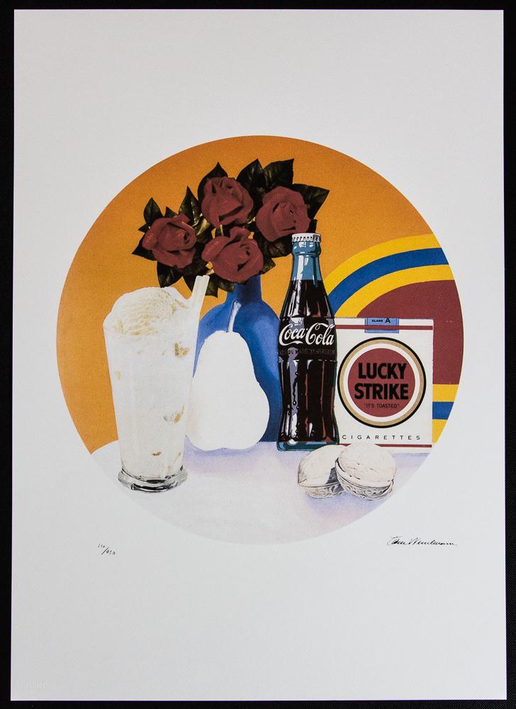 Tom Wesselmann "Still Life 34": Tom Wesselmann (after) „Still Life 34" offset lithography, limited edition of 450, sheet size 50 x 70 cm, plate signed bottom right, numbered with pencil bottom left 210/450, cotton paper, botto