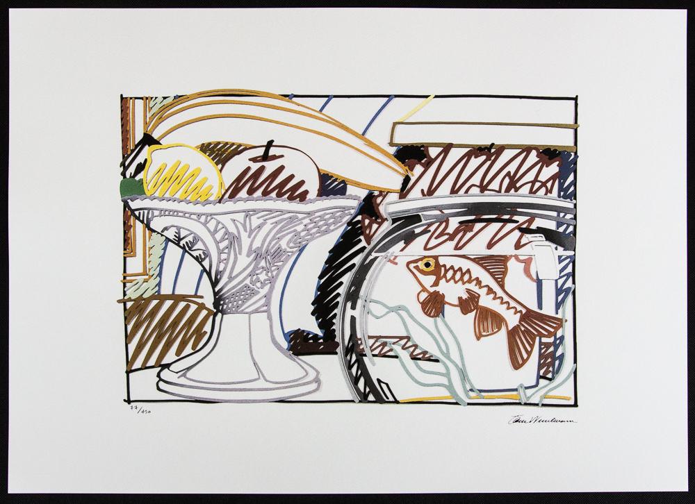 Tom Wesselmann "Still Life": Tom Wesselmann (after) „Still Life" offset lithography, limited edition of 450, sheet size 50 x 70 cm, plate signed bottom right, numbered with pencil bottom left 77/450, cotton paper, bottom ri