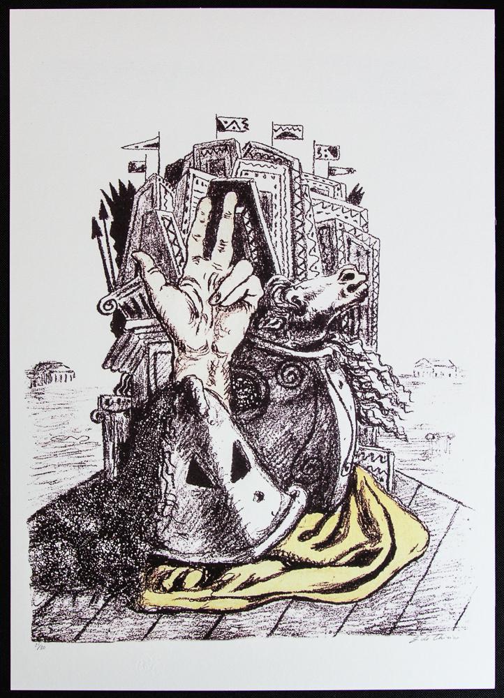 Giorgio De Chirico (after) „Trophy" (1 of 4)