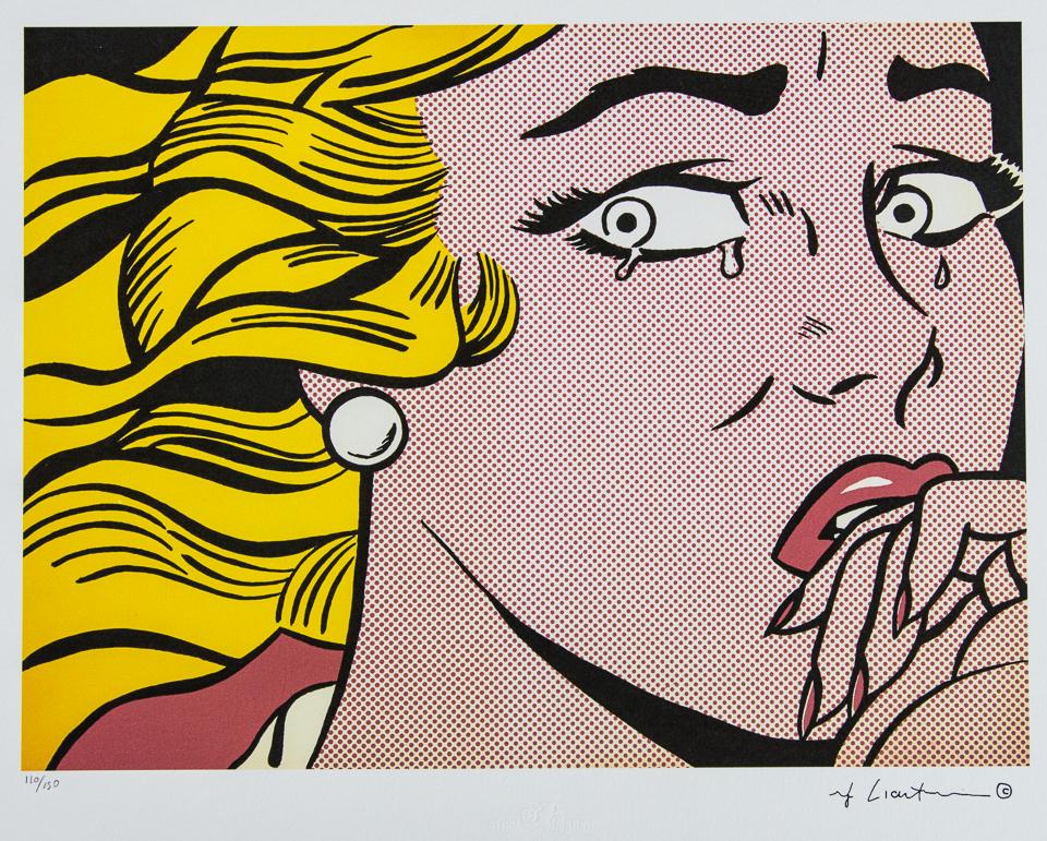 Roy Lichtenstein "Crying Girl" (1 of 6)