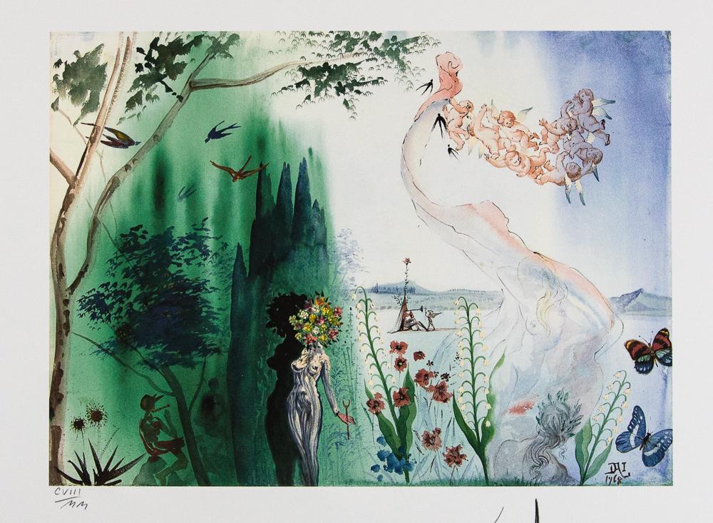 Salvador Dali "Spring" (1 of 5)