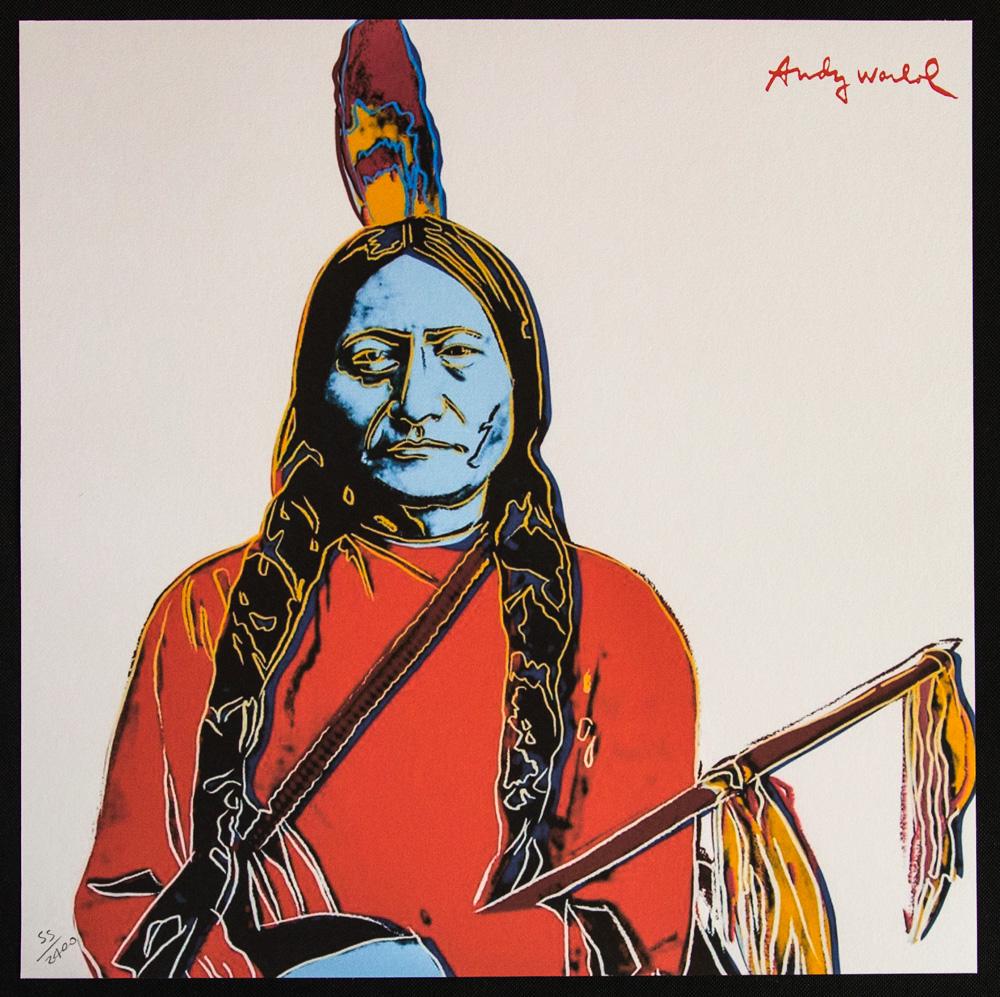 Andy Warhol "Sitting Bull" (1 of 4)