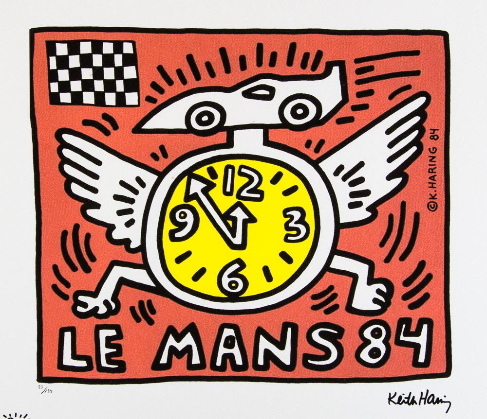 Keith Haring "Le Mans 84" (1 of 6)