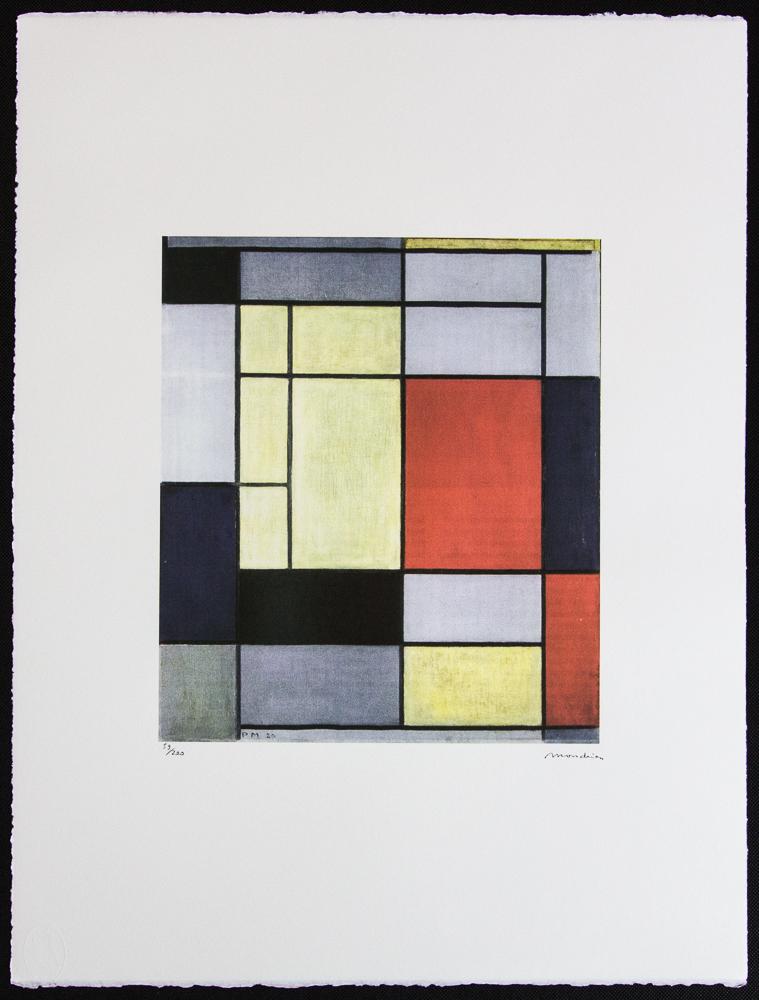 Piet Mondrian "Composition I, 1920" (1 of 5)