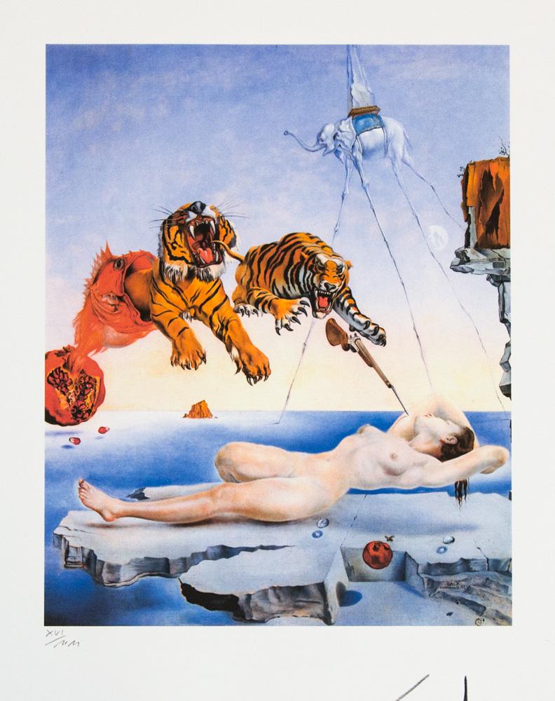Salvador Dali "Dream Caused By The Flight Of a Bee..." (1 of 5)