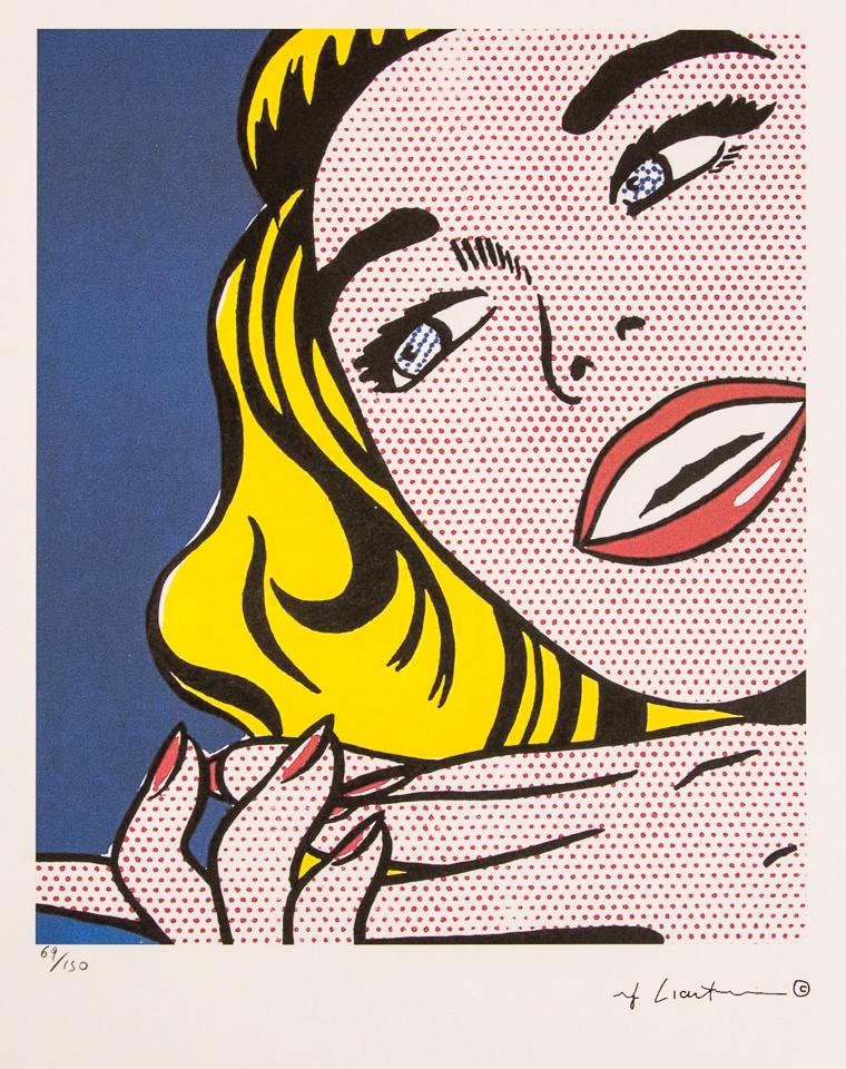 Roy Lichtenstein "Girl, 1963" (1 of 6)