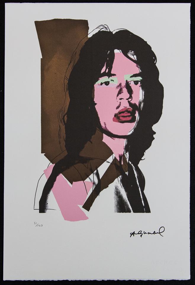 Andy Warhol "Mick Jagger" (1 of 5)