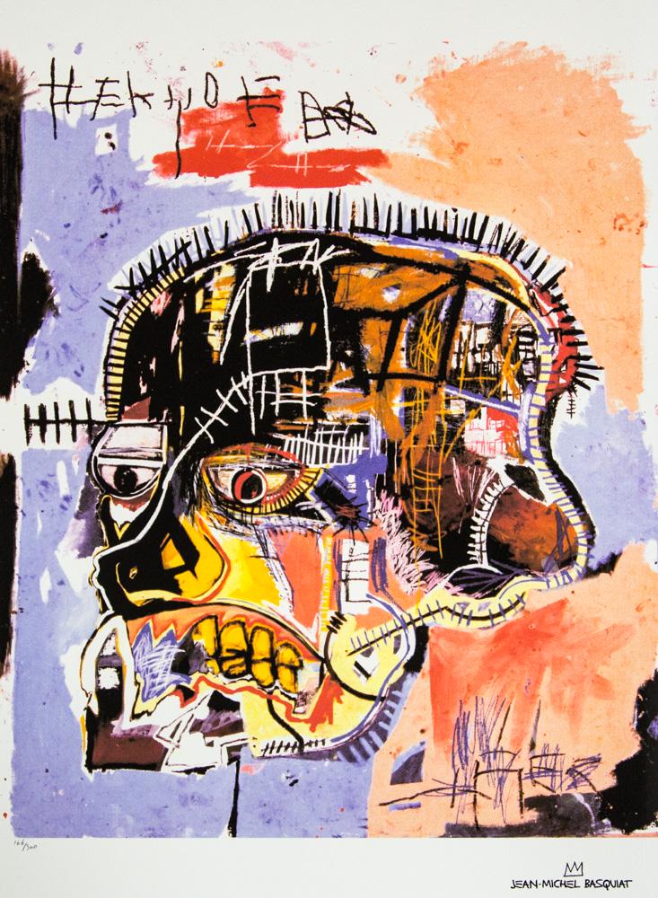 Jean-Michel Basquiat "Skull" (1 of 5)