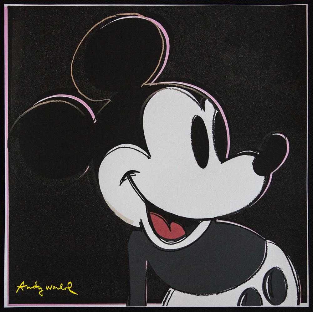 Andy Warhol "Mickey Mouse" (1 of 4)