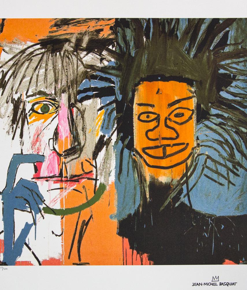 Jean Michel Basquiat "dos Cabezas"