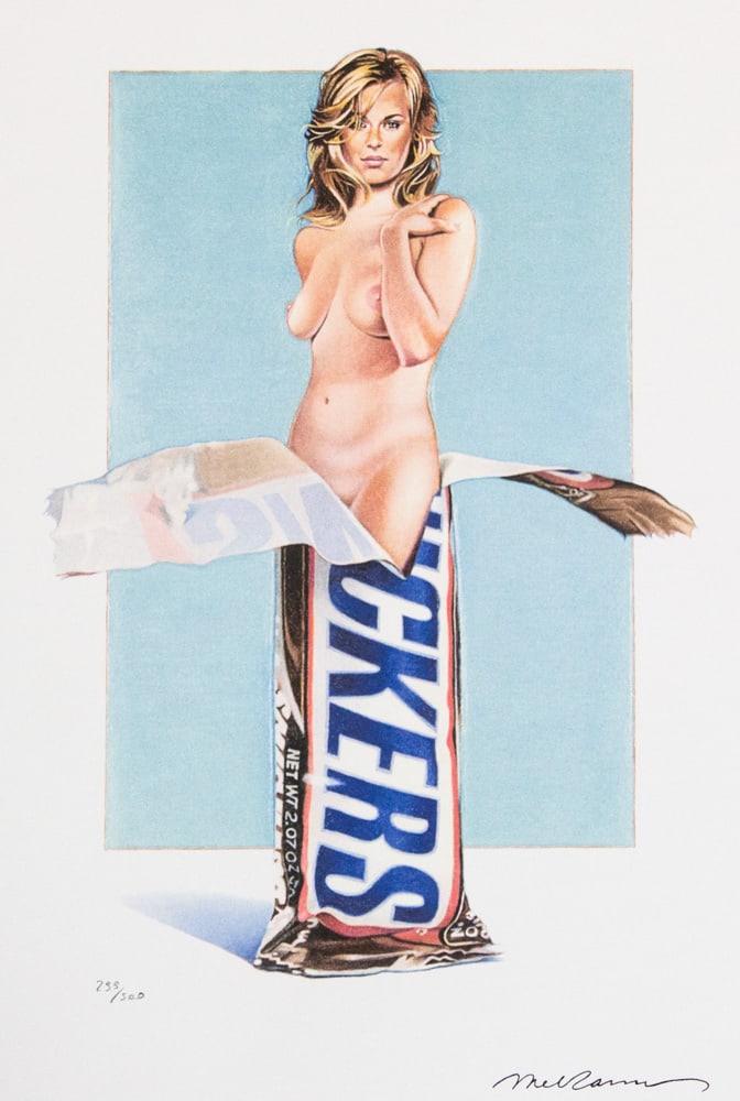 Mel Ramos "Candy II - Snickers" (1 of 5)
