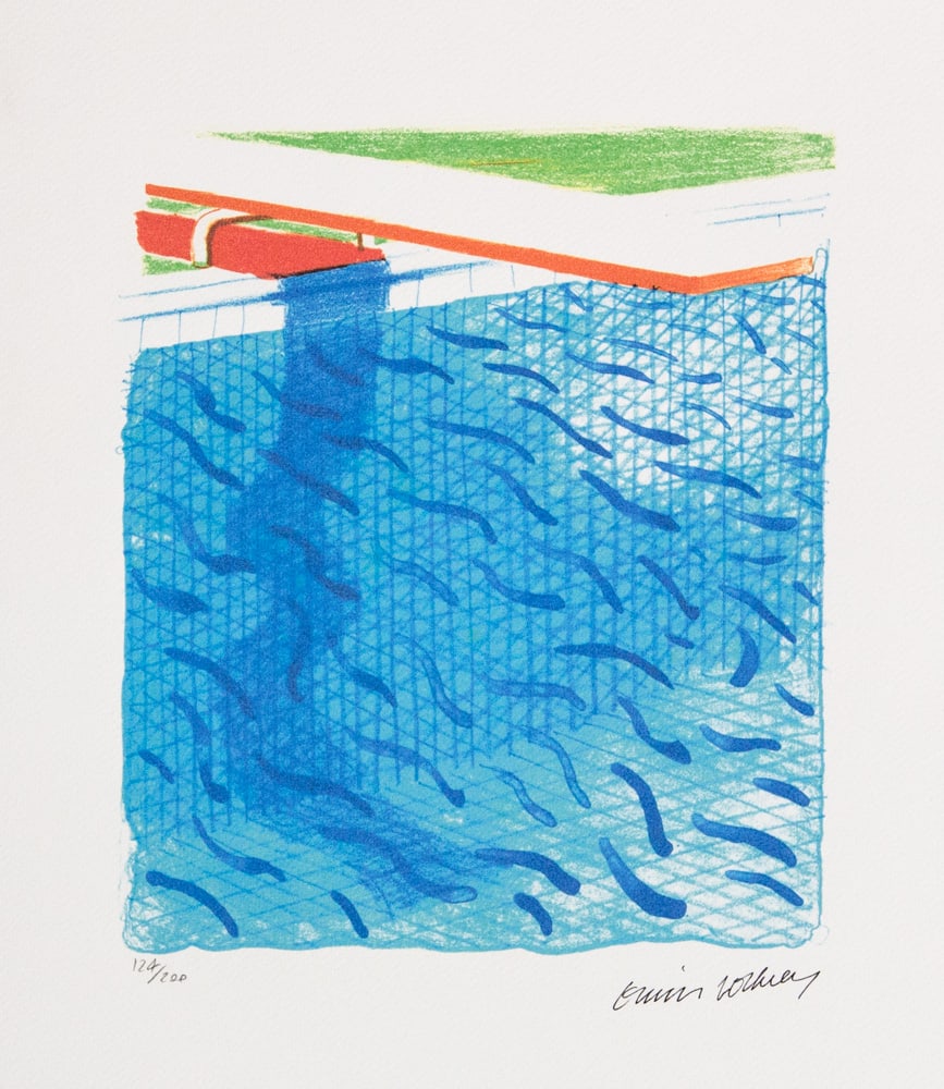 David Hockney "Pool" (1 of 5)