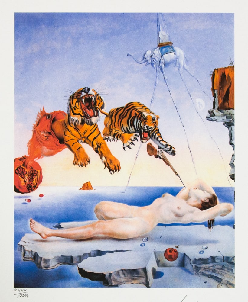 Salvador Dali "Dream Caused by the Flight of ..." (1 of 5)