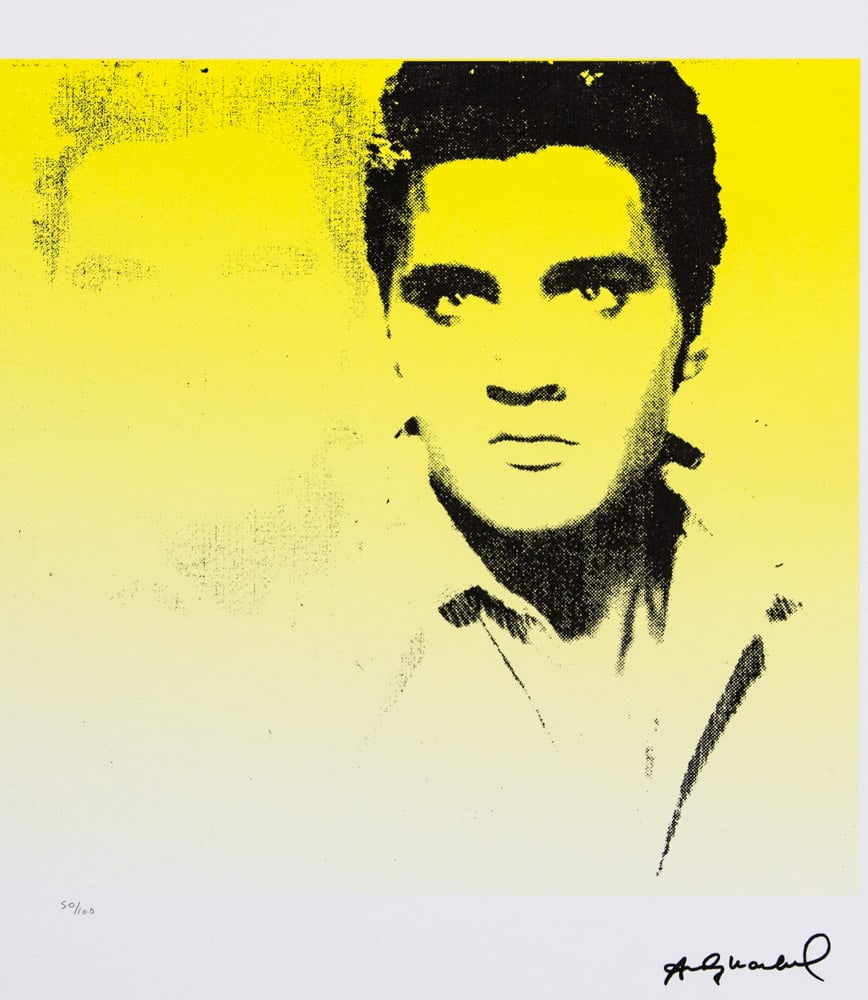 Andy Warhol "Elvis Presley" (1 of 7)