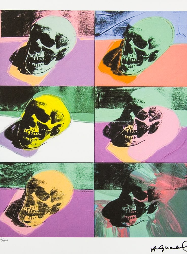 Andy Warhol "Skull" (1 of 6)