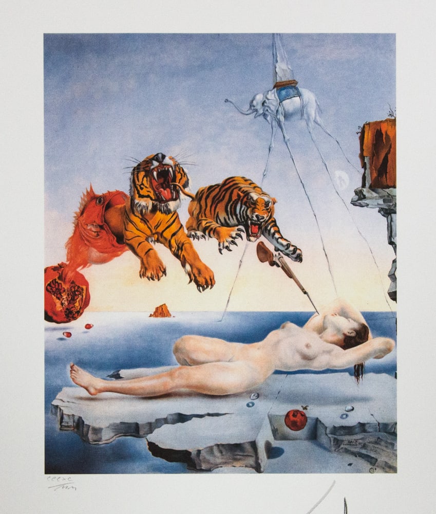 Salvador Dali "Dream Caused by the Flight..." (1 of 5)