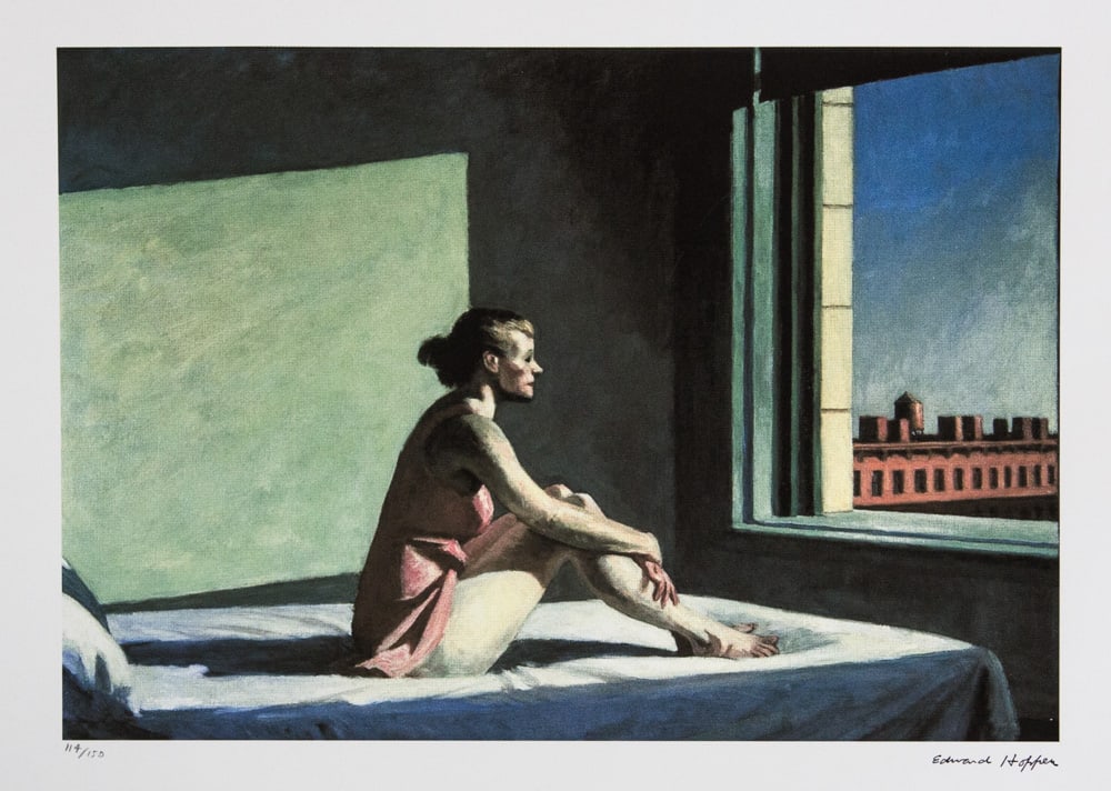 Edward Hopper "Morning Sun" (1 of 5)