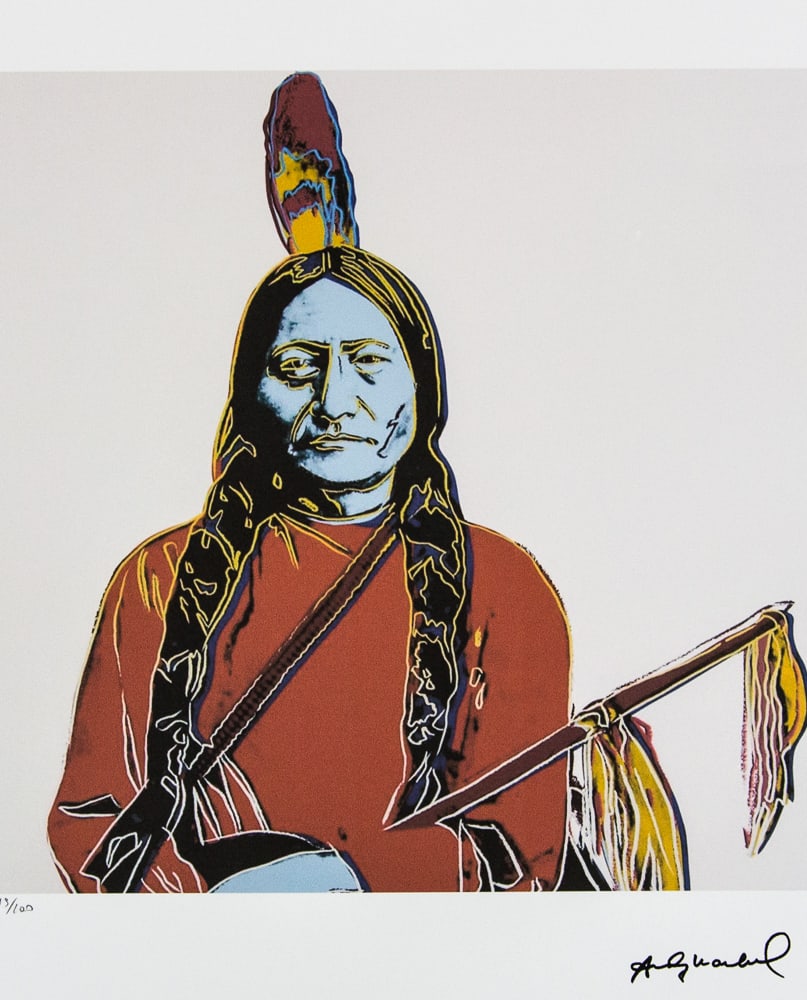 Andy Warhol "Sitting Bull" (1 of 5)