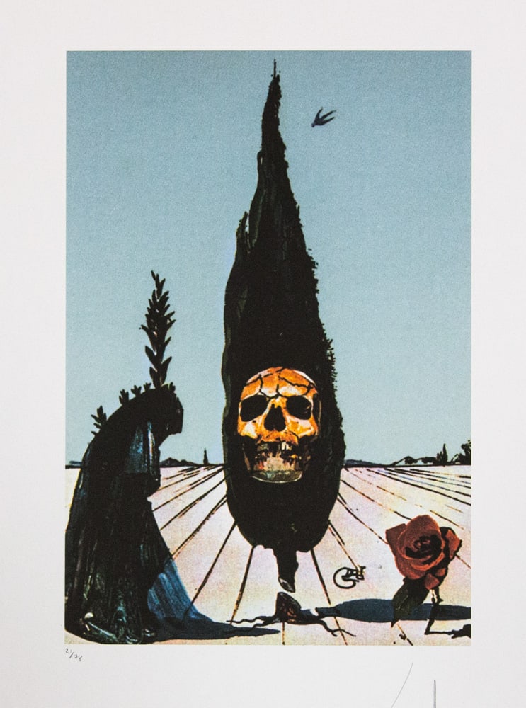 Salvador Dali "The Death Card" (1 of 5)