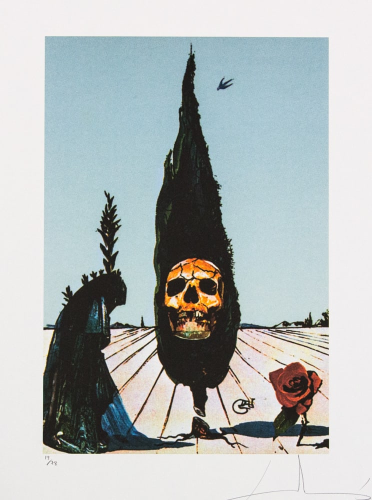 Salvador Dali "The Death Card" (1 of 5)