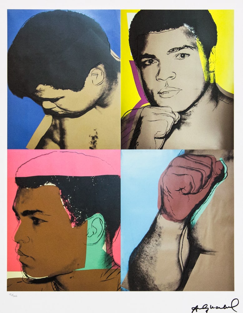 Andy Warhol "Muhammad Ali" (1 of 6)