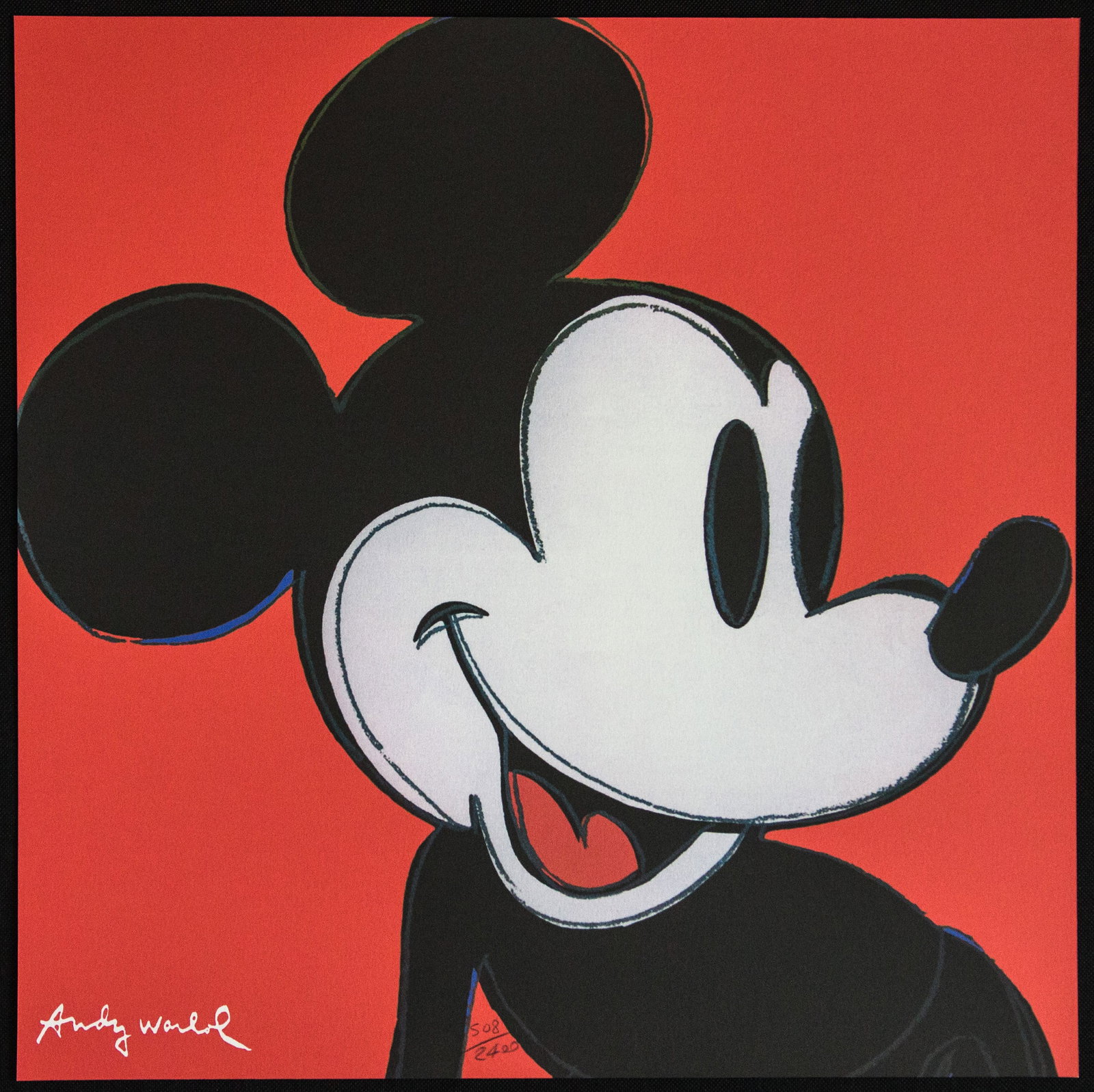 Andy Warhol "Mickey Mouse" (1 of 4)