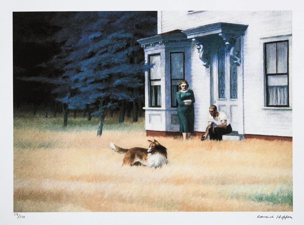 Edward Hopper "Cape Cod Evening" (1 of 5)