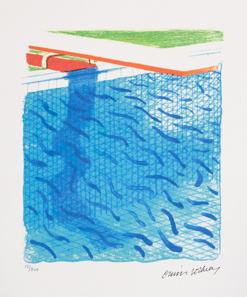 David Hockney "Pool" (1 of 5)